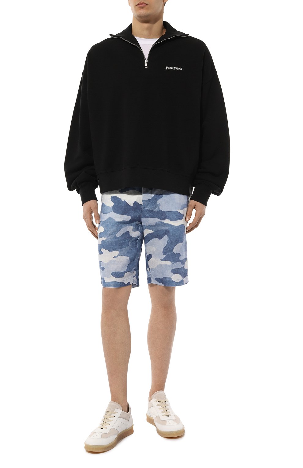 Льняные шорты 120% LINO, арт. 31ALIM2137/000G250/100, фото 2