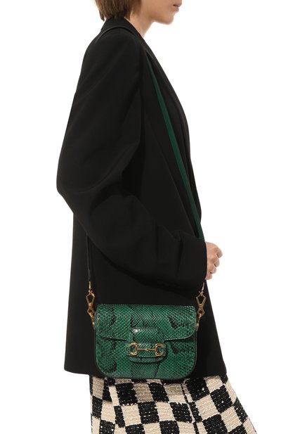 Сумка 1955 horsebit из питона GUCCI, арт. 658574 LU3BG, фото 2