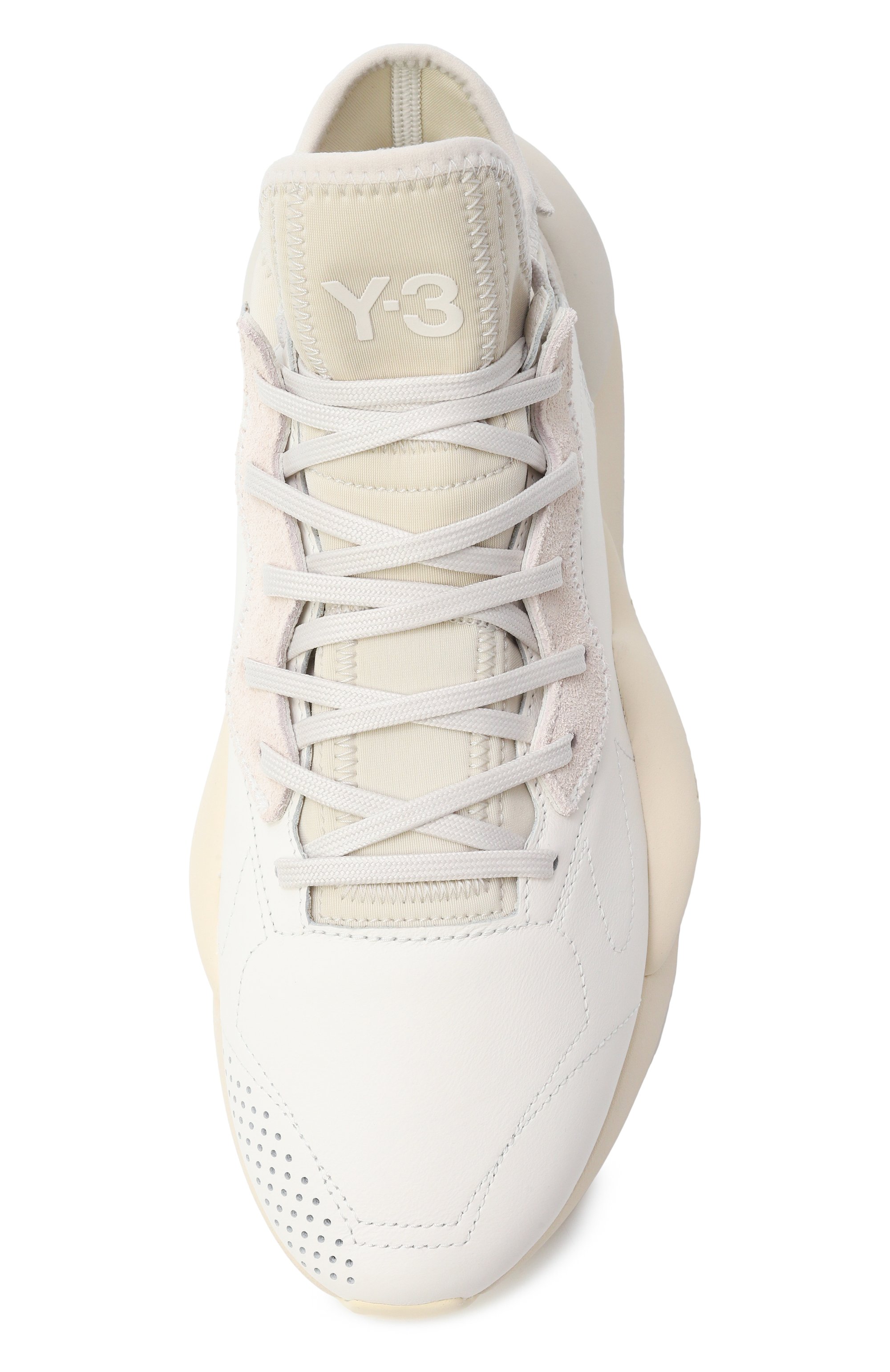 Кожаные кроссовки kaiwa Y-3 белого цвета по цене 43950 руб., арт. JQ2454, фото 6 Кожаные кроссовки kaiwa Y-3, арт. JQ2454, фото 6