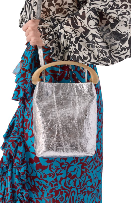 Сумка Dries Van Noten 011523/0207 Серебряный  011523/0207 Фото 2