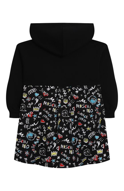 Хлопковое платье MOSCHINO, арт. HDV0H0/LCA77/10-14
