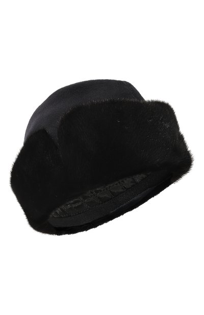 Мужская шапка с отделкой из меха норки VICTORIA KUSENKOVA, арт. 429102885136