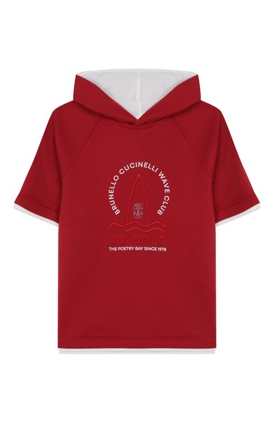 Хлопковое худи BRUNELLO CUCINELLI, арт. BW863E184C
