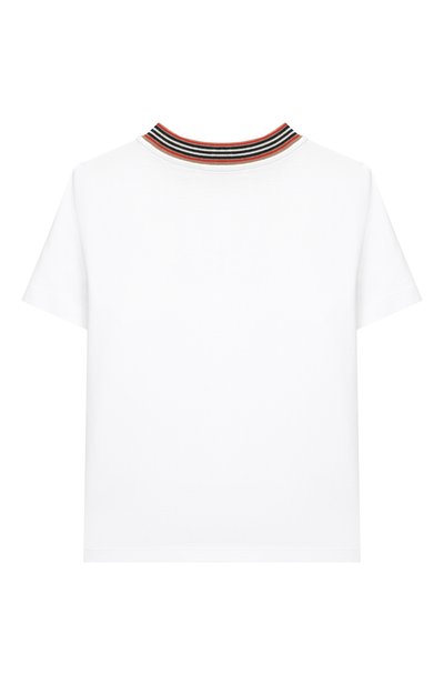 Хлопковая футболка BURBERRY, арт. 8036937, фото 2