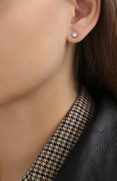 Серьги tennis SWAROVSKI серебряного цвета по цене 3290 руб., арт. 5565604, фото 2 Серьги tennis SWAROVSKI, арт. 5565604, фото 2