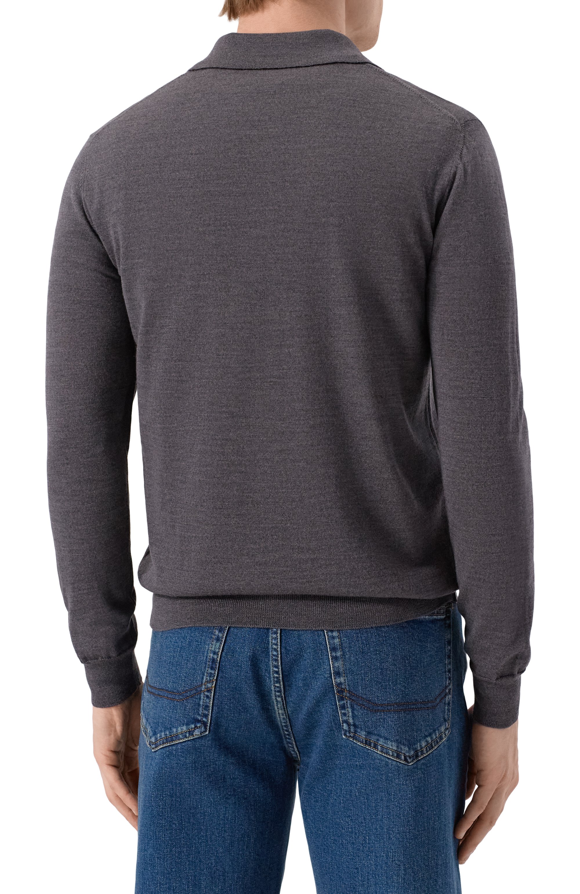 Шерстяное поло ANDREA CAMPAGNA, арт. M5625-6686, фото 4