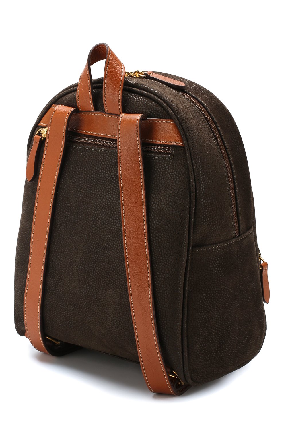 Дорожный рюкзак life small BRIC`S оливкового цвета по цене 31950 руб., арт. BLF 51656, фото 2 Дорожный рюкзак life small BRIC`S, арт. BLF 51656, фото 2