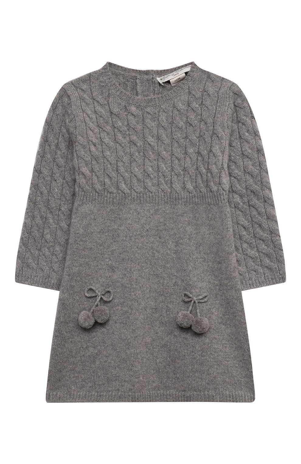 Кашемировое платье OSCAR ET VALENTINE, арт. ROB05S, фото 1