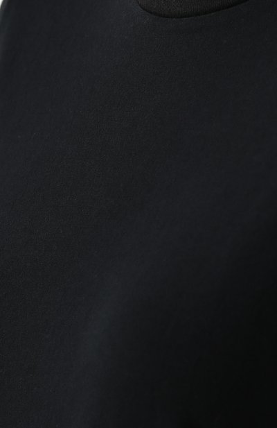 Однотонная хлопковая футболка с круглым вырезом POLO RALPH LAUREN, арт. 211663089, фото 5