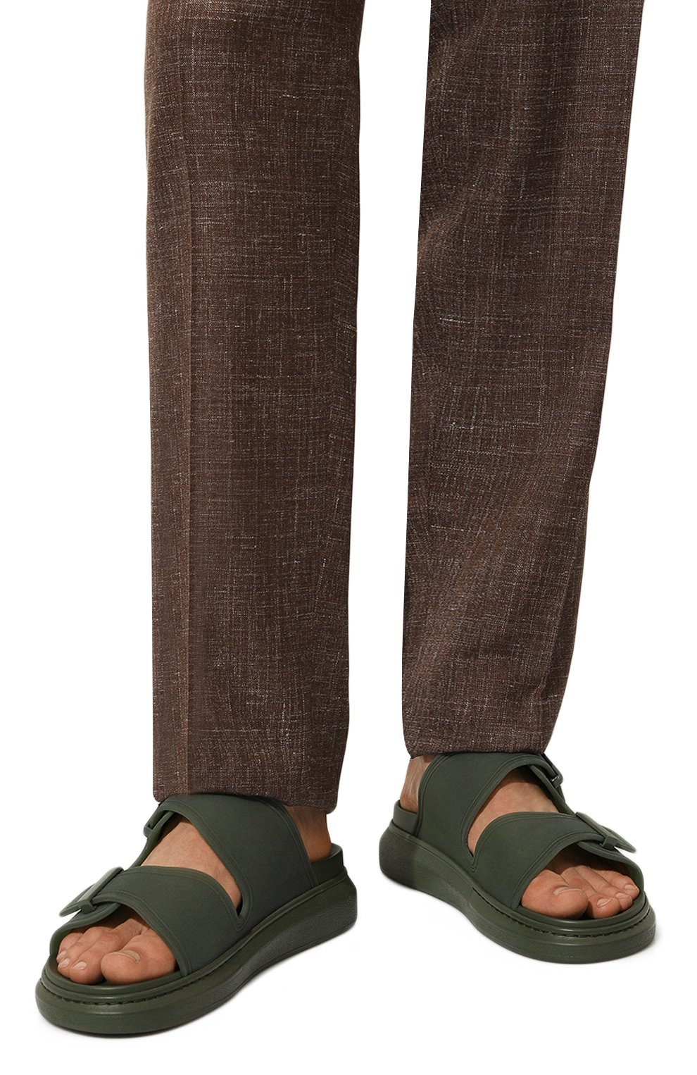 Шлепанцы hybrid ALEXANDER MCQUEEN, арт. 663563/W4TM6, фото 3