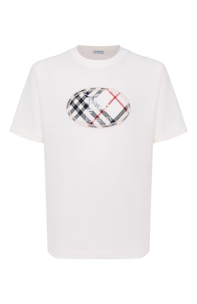 Хлопковая футболка BURBERRY, арт. 8128073, фото 1