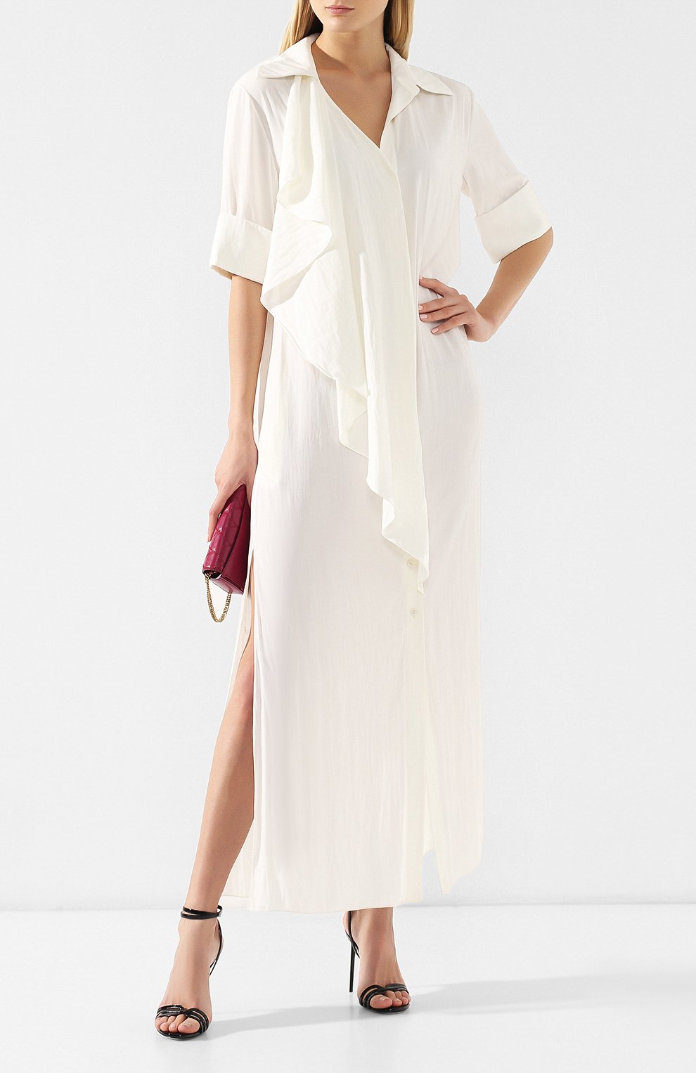 Платье с оборкой LANVIN, арт. RW-DR371U-2638-P19, фото 2