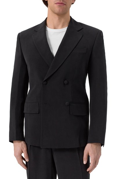 Шелковый пиджак JACOB LEE, арт. MWB002SS25-SB, фото 5