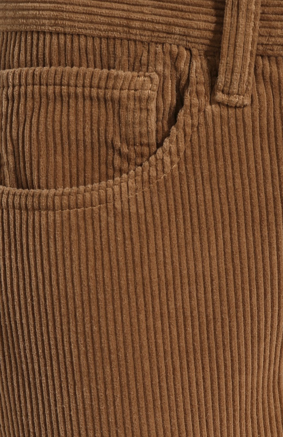 Вельветовые брюки MOUSSY коричневого цвета по цене 23850 руб., арт. 025CAC11-2400, фото 5 Вельветовые брюки MOUSSY, арт. 025CAC11-2400, фото 5