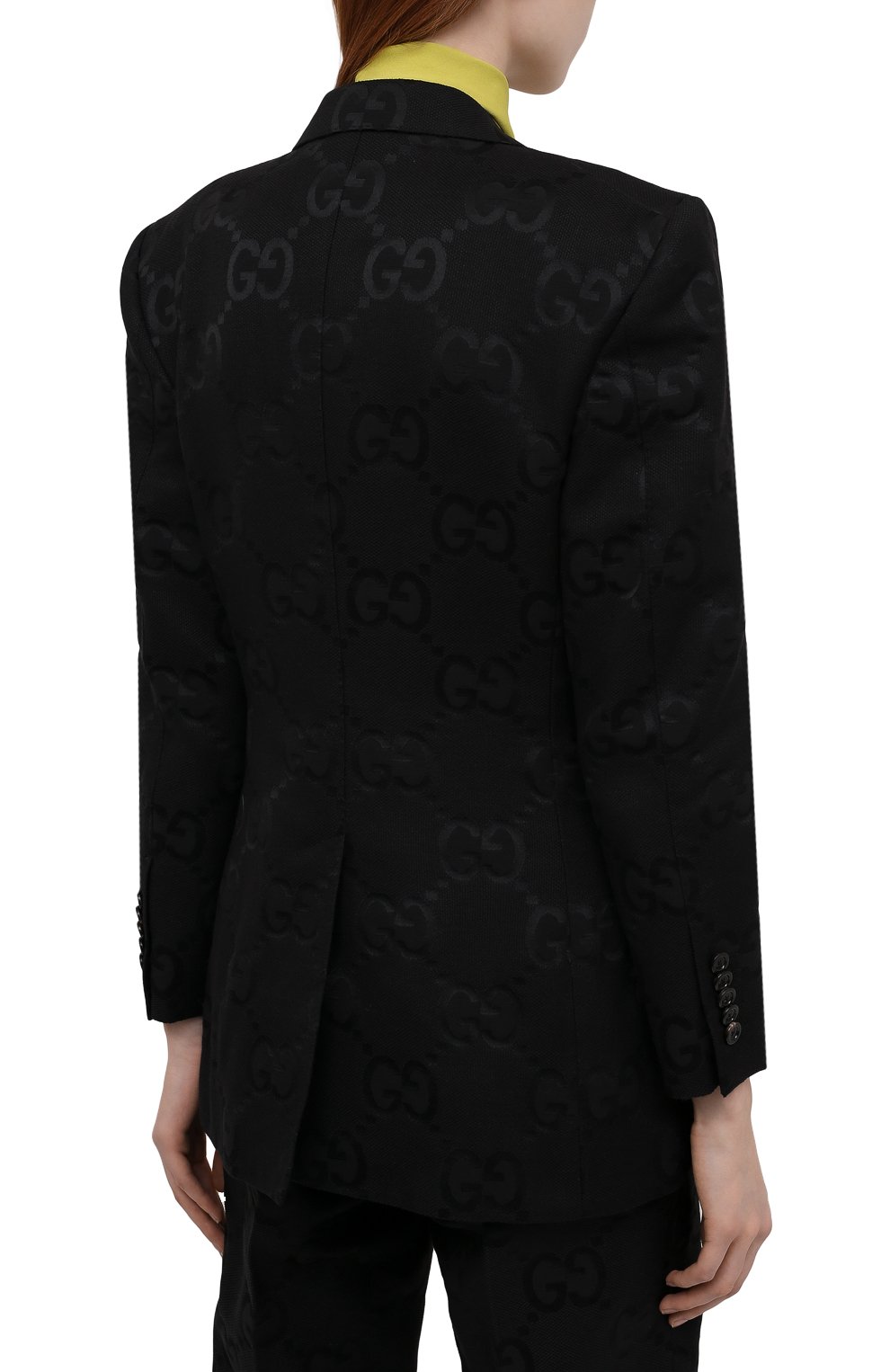 Хлопковый жакет GUCCI, арт. 681026/ZAHT6, фото 4