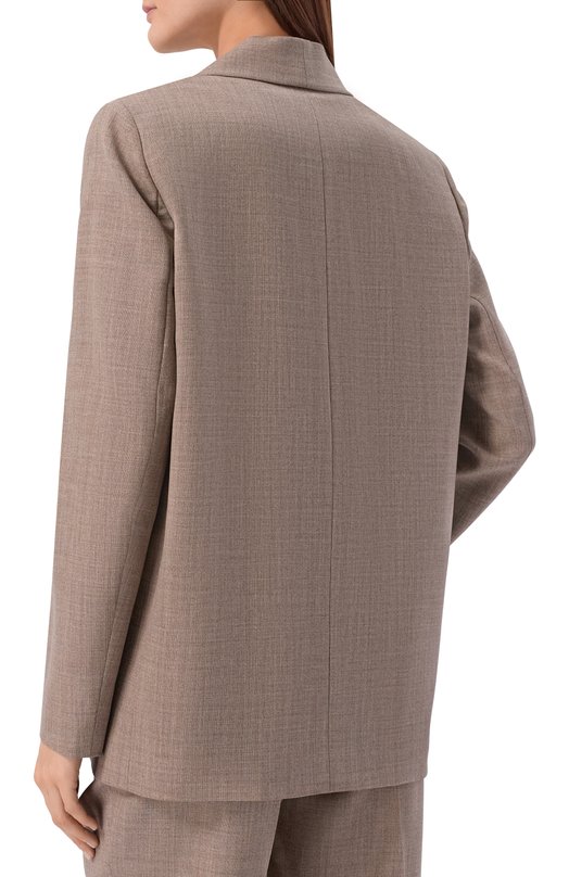 Шерстяной жакет Loro Piana FA06453 Бежевый  FA06453 Фото 4