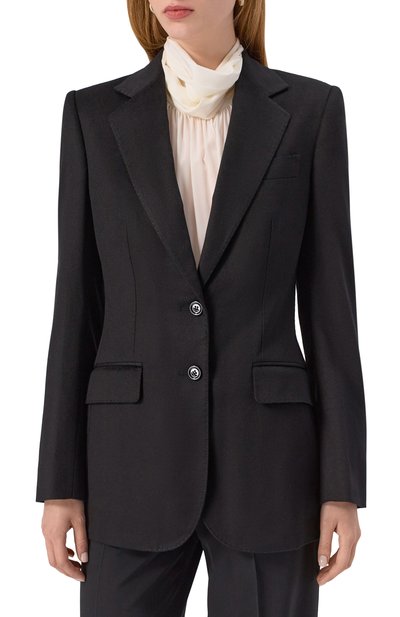 Жакет из кашемира и шелка DOLCE & GABBANA, арт. F29KNT/GDDC0, фото 3