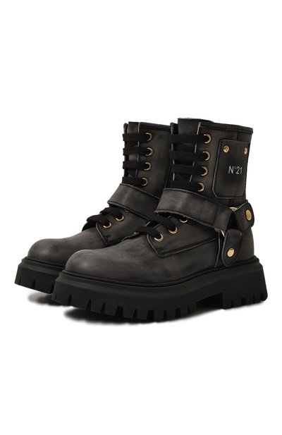 Кожаные ботинки N21, арт. 78393/28-35