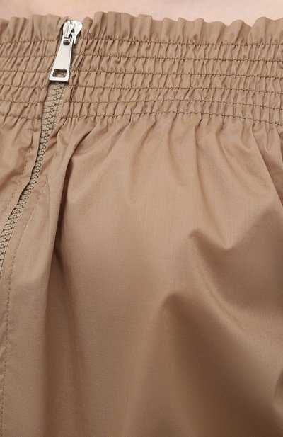 Хлопковое платье MONCLER бежевого цвета по цене 94700 руб., арт. G1-093-2G710-10-54012, фото 5 Хлопковое платье MONCLER, арт. G1-093-2G710-10-54012, фото 5