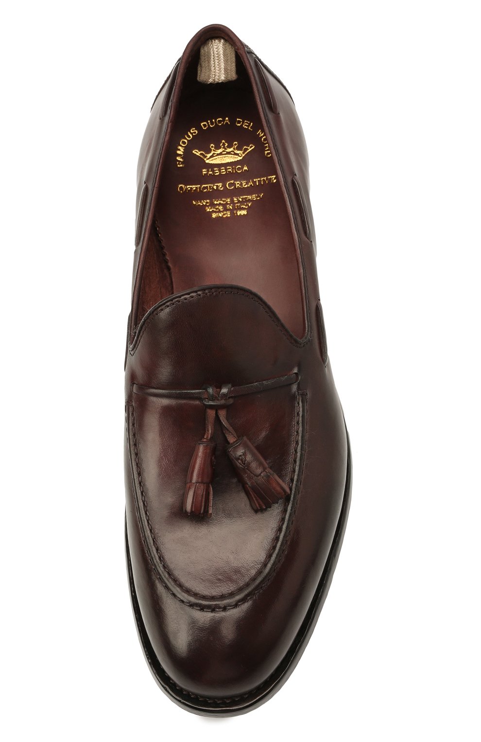 Кожаные лоферы OFFICINE CREATIVE, арт. IVY/001/AER0 CANY0N, фото 5