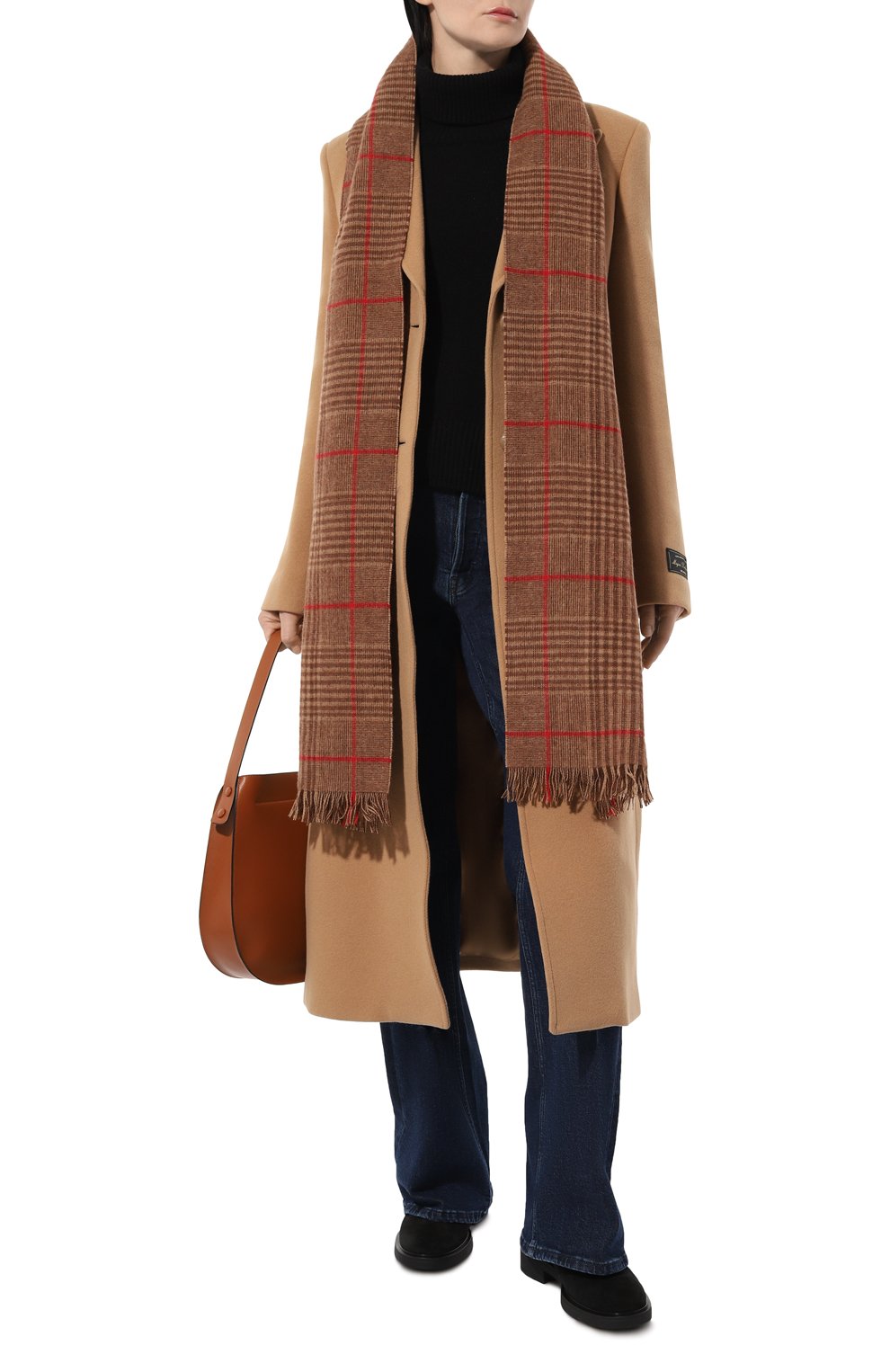 Шарф из хлопка и шерсти MC2 SAINT BARTH, арт. STBA/BLANKET SCARF L/00209E, фото 2