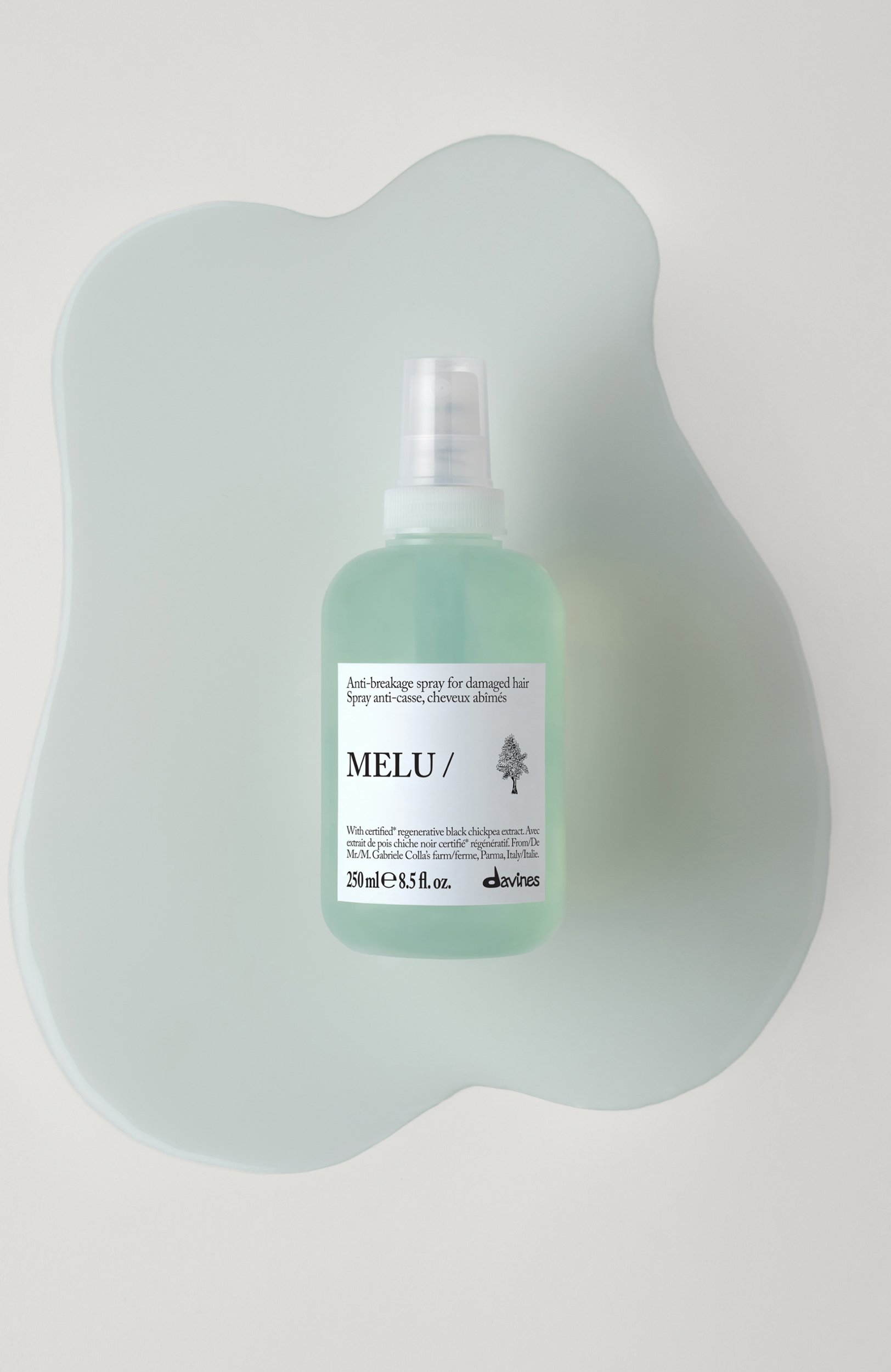 Термозащитный несмываемый спрей для ломких и поврежденных волос melu (250ml) DAVINES, арт. 70008, фото 3