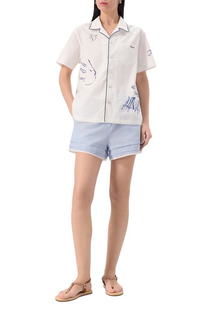 Хлопковая рубашка DUNST, арт. UDSH5B129B2, фото 2