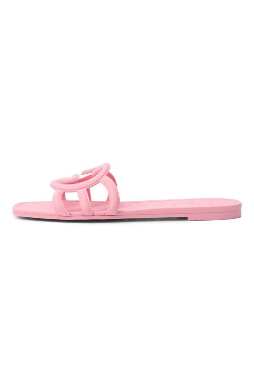 Резиновые шлепанцы Gucci 780307/J8700 Розовый  780307/J8700 Фото 4