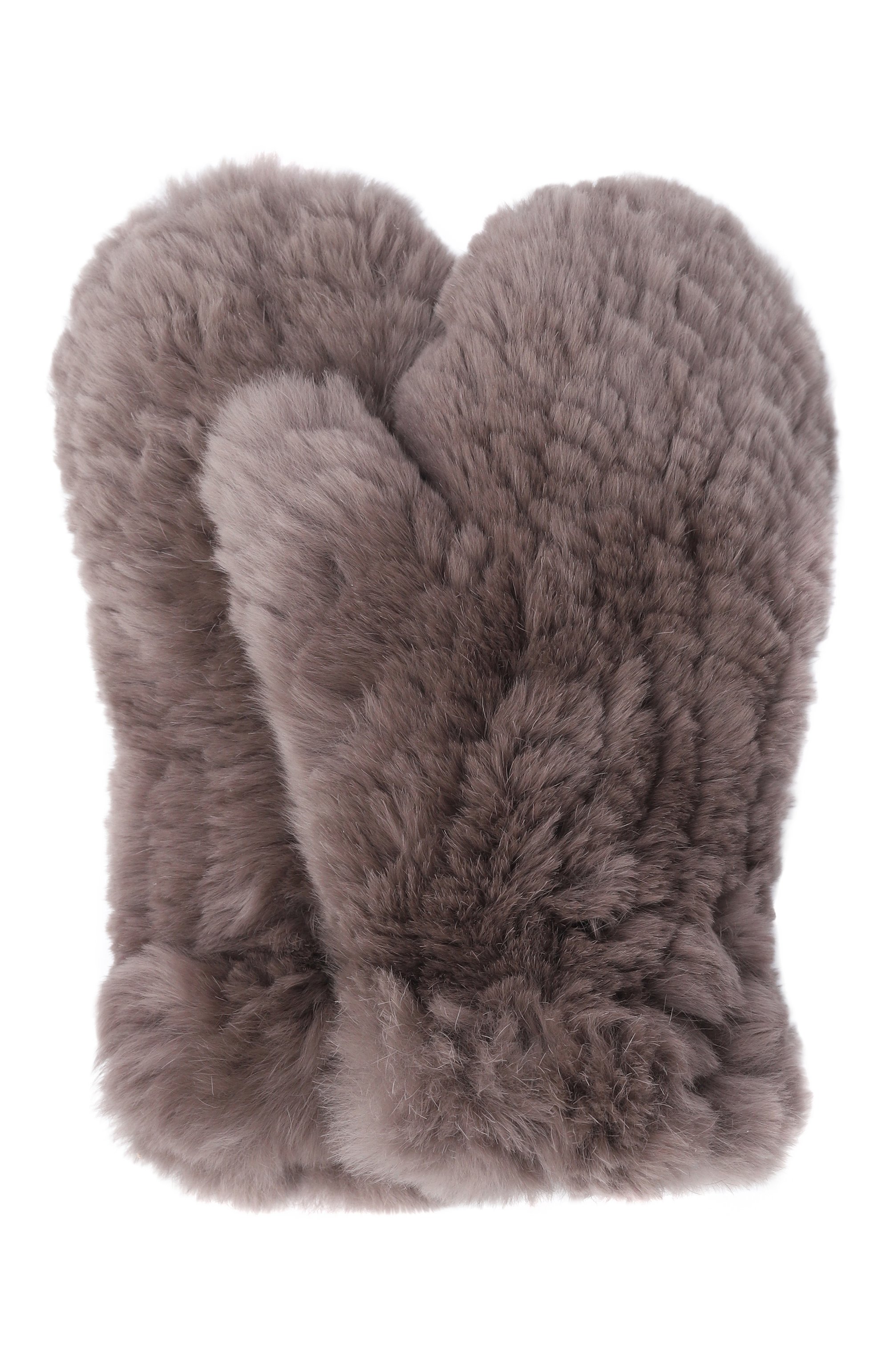 Меховые варежки из кролика CAROLON, арт. АК-24-МХ-002-1, фото 1