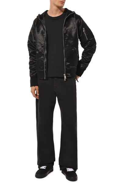 Текстильные кеды new vulcanized OFF-WHITE, арт. 0MIA293C99FAB001, фото 2