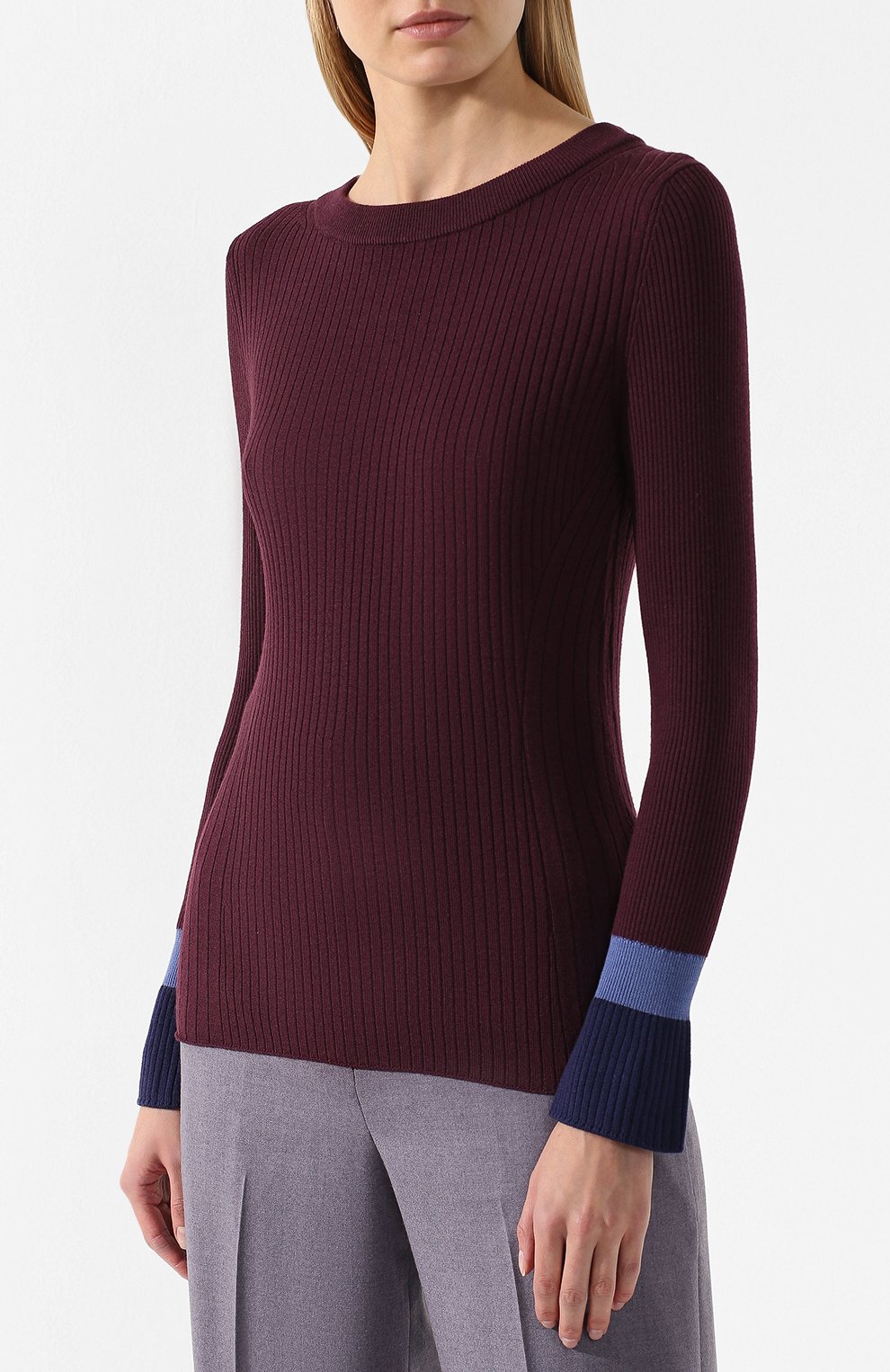 Шерстяной пуловер BOSS, арт. 50402306, фото 3