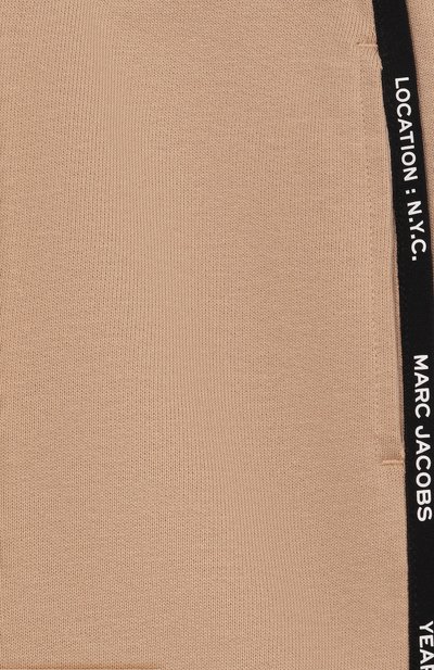 Хлопковые джоггеры MARC JACOBS (THE) бежевого цвета по цене 14950 руб., арт. W60805, фото 3 Хлопковые джоггеры MARC JACOBS (THE), арт. W60805, фото 3