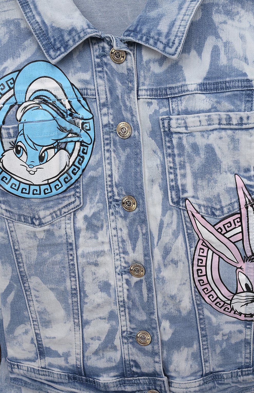 Джинсовая куртка MONNALISA, арт. 199104, фото 3