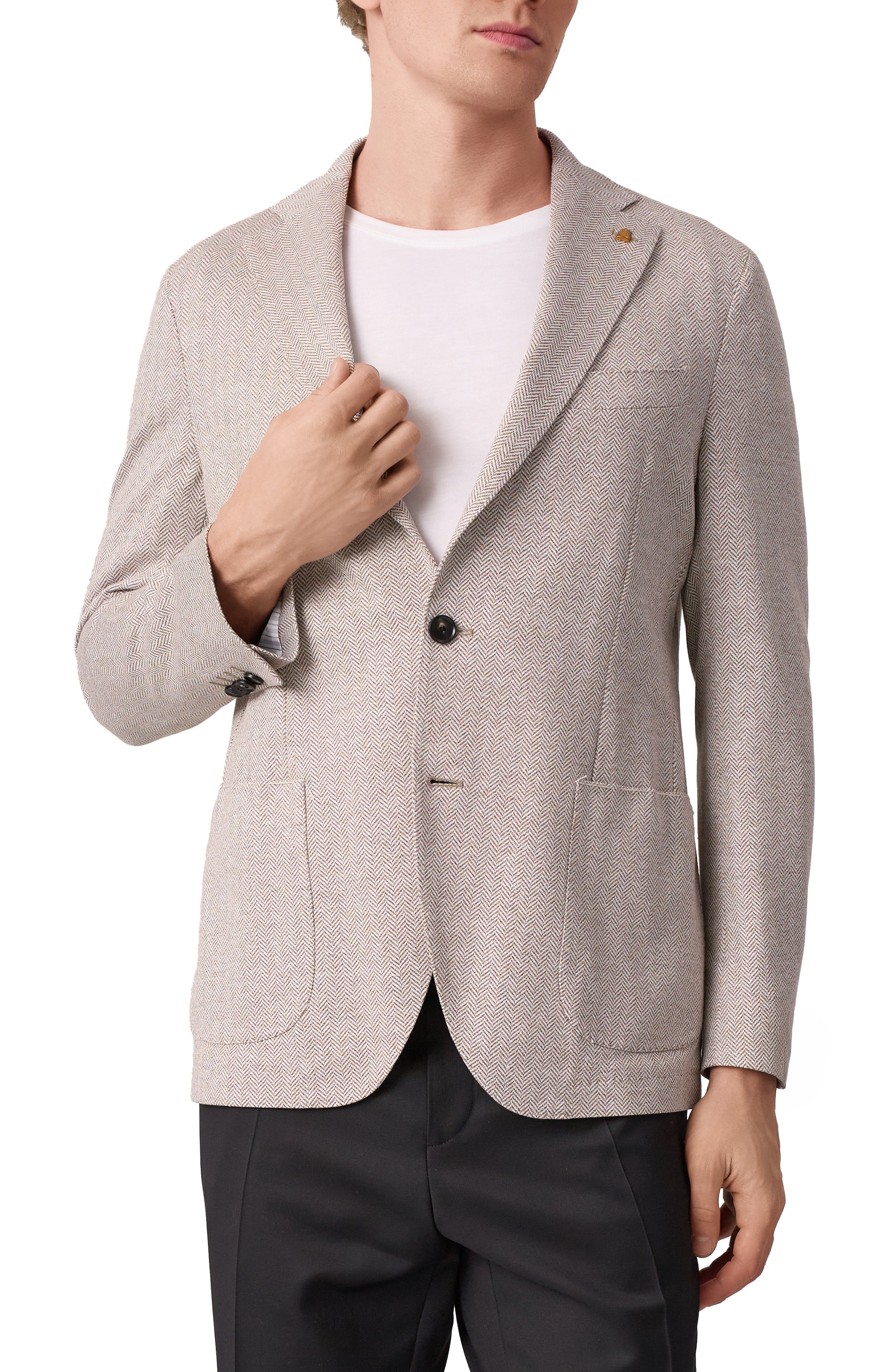 Пиджак изо льна и хлопка SARTORIA LATORRE, арт. JD74/JH143, фото 5