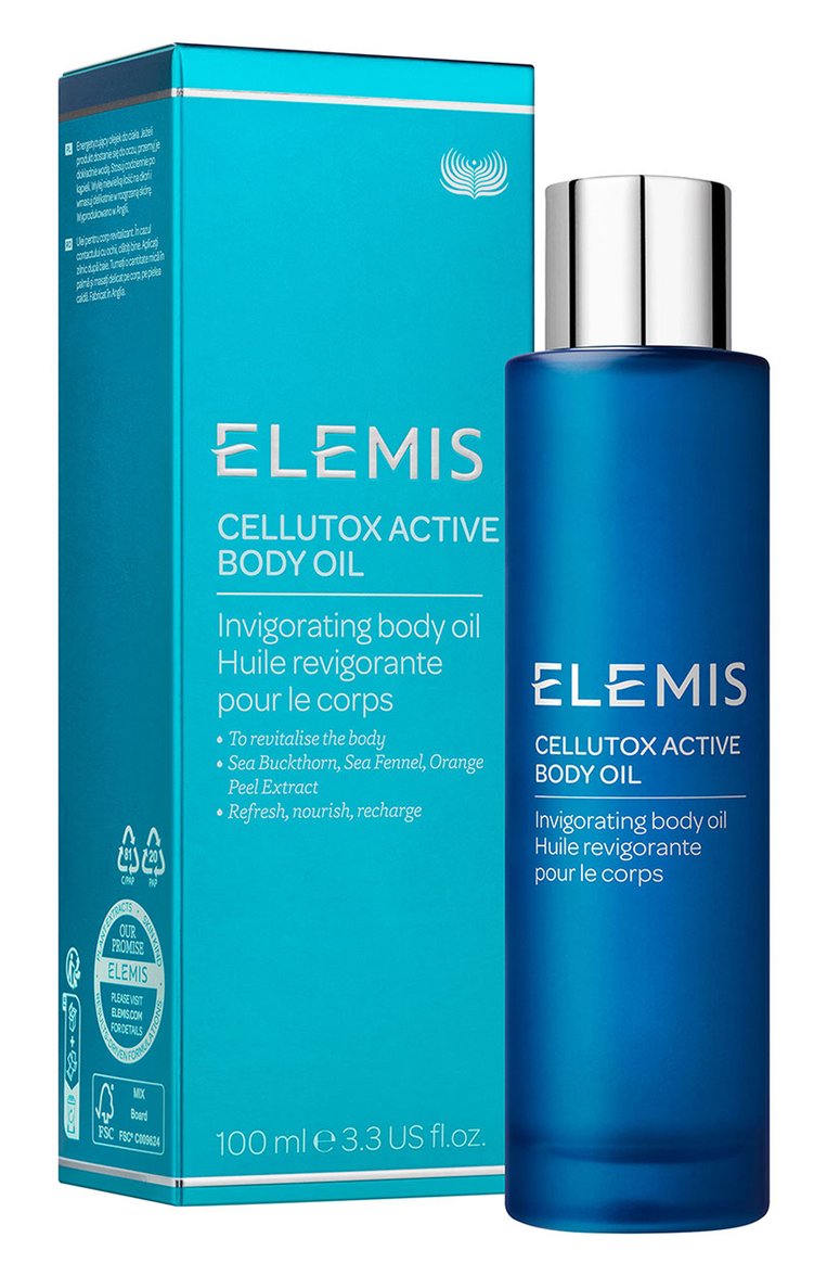 Антицеллюлитное детокс-масло для тела cellutox active (100ml) ELEMIS бесцветного цвета, арт. EL60876 | Фото 3 (Региональные ограничения белый список (Axapta Mercury): Не проставлено; Нос: Не проставлено; Тип продукта: Масла; Назначение: Для тела; Обьем косметики: 100ml)