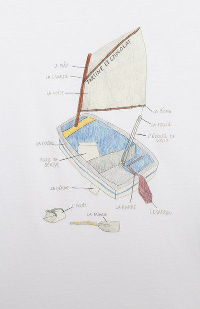 Хлопковая футболка TARTINE ET CHOCOLAT, арт. TY10051/18M-3A, фото 3