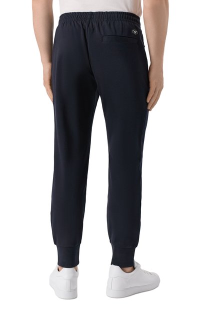 Хлопковые джоггеры EMPORIO ARMANI, арт. 8N1P72/1JBTZ, фото 4