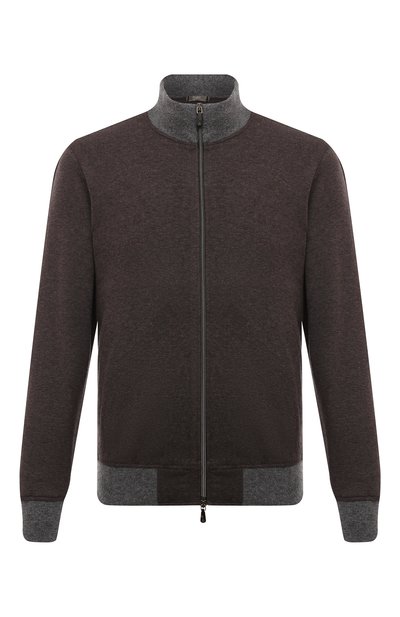 Кардиган из хлопка и кашемира CAPOBIANCO, арт. 13M455.LB00., фото 1