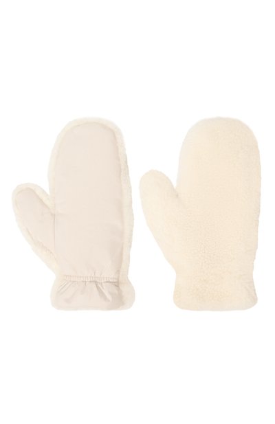 Меховые варежки из овчины YVES SALOMON, арт. 24WAA603XXD0XW, фото 3