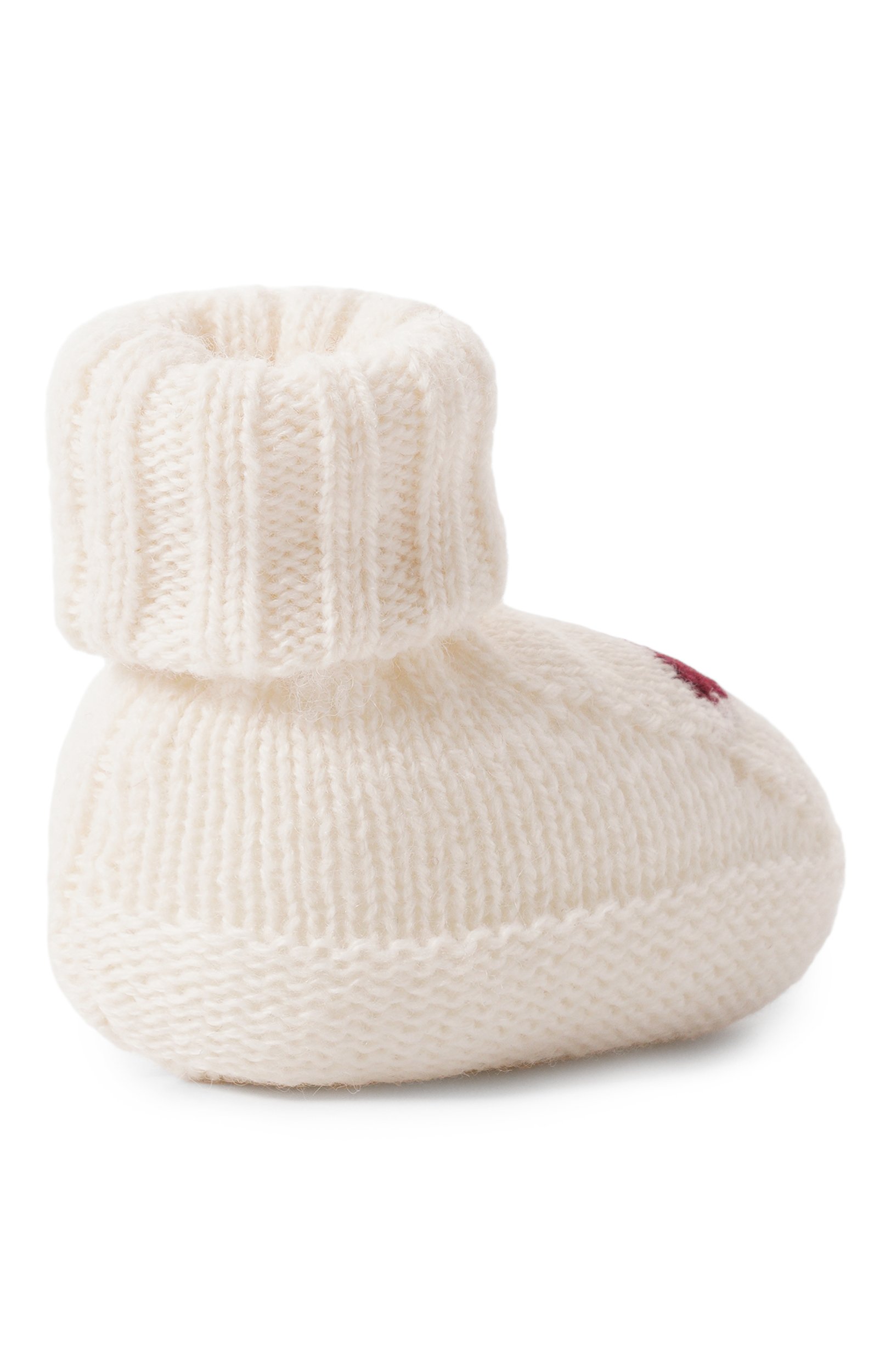 Пинетки из шерсти и кашемира BABY T, арт. 26AI143SA, фото 3