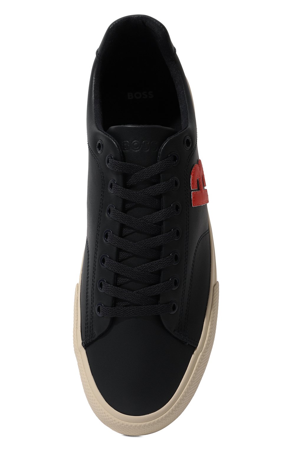 Кеды BOSS темно-синего цвета по цене 11500 руб., арт. 50474728, фото 6 Кеды BOSS, арт. 50474728, фото 6