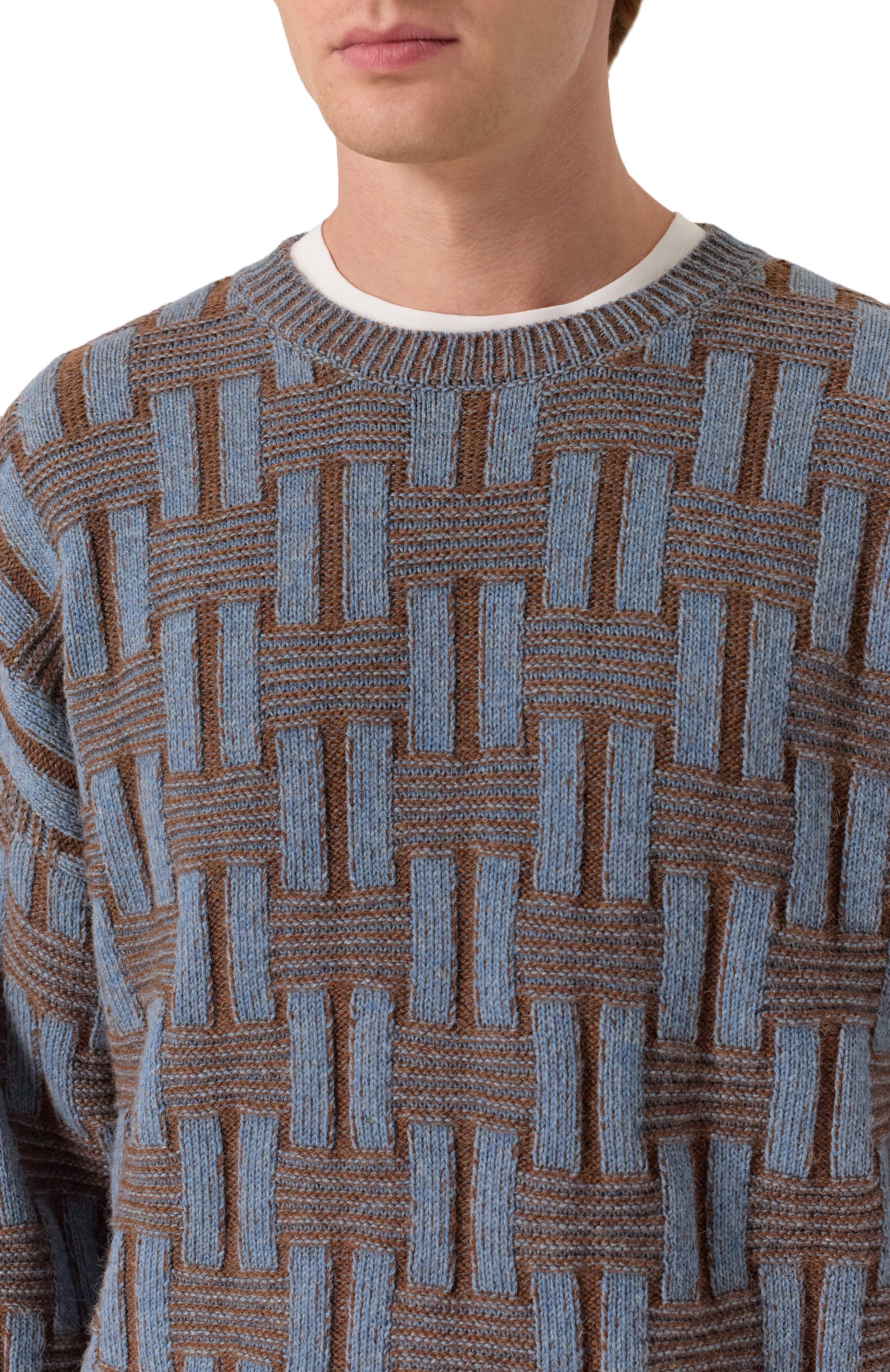 Шерстяной свитер GIORGIO ARMANI, арт. GM002178/AF20312, фото 5