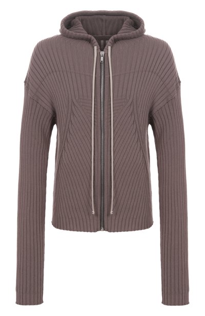 Мужской хлопковый кардиган RICK OWENS, арт. RU01E5614/KEC