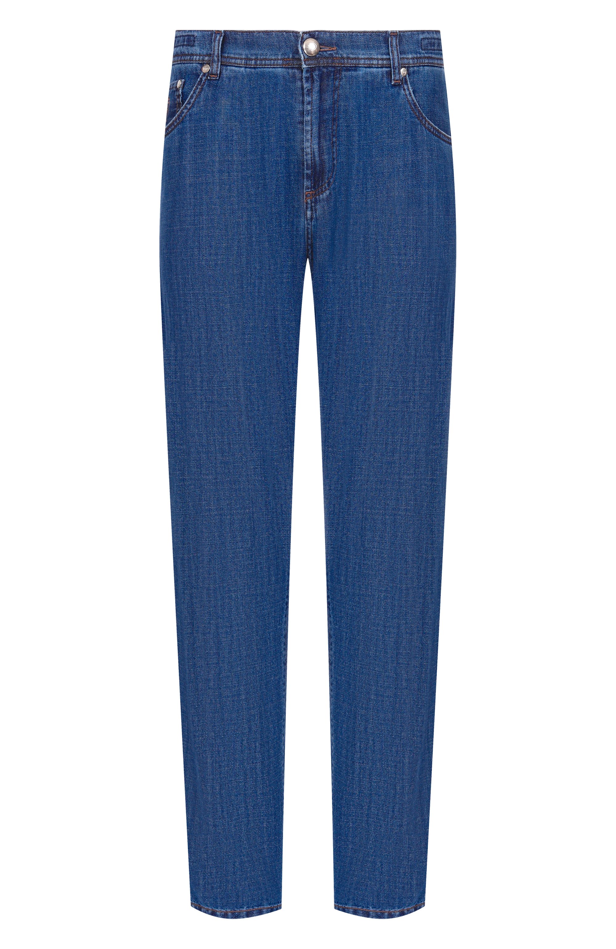 Джинсы roma RICHARD J. BROWN синего цвета по цене 41600 руб., арт. R0MA RZ/T263_001, фото 1 Джинсы roma RICHARD J. BROWN, арт. R0MA RZ/T263_001, фото 1