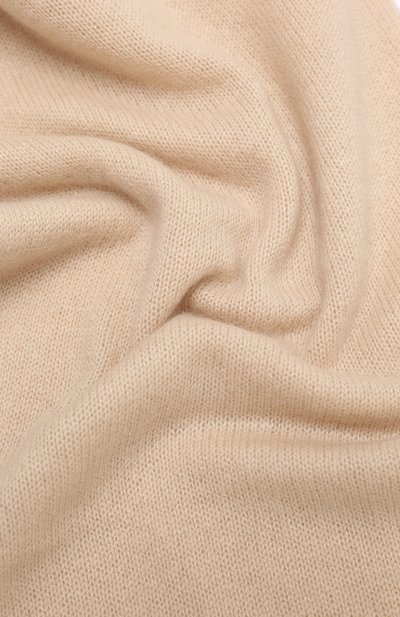 Шерстяной шарф ALLUDE бежевого цвета по цене 25400 руб., арт. 205/11241, фото 2 Шерстяной шарф ALLUDE, арт. 205/11241, фото 2