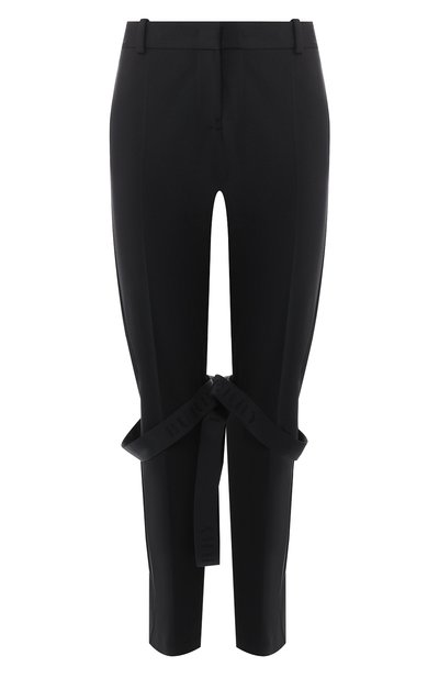 Женские брюки из вискозы BURBERRY, арт. 8003394