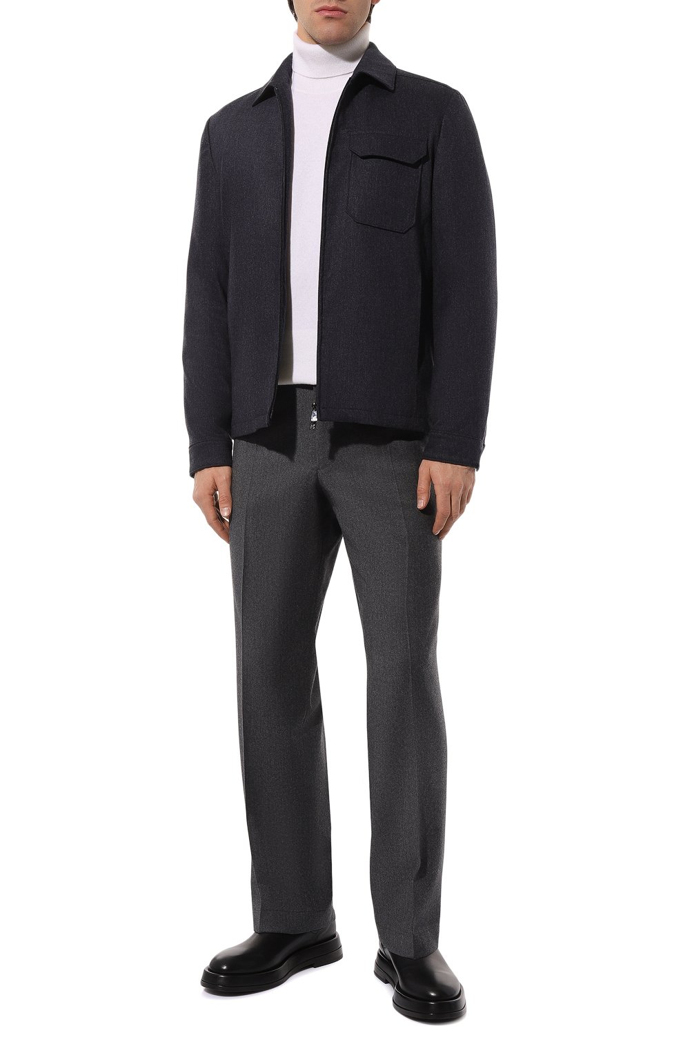 Шерстяная куртка CORNELIANI, арт. 94L534-9418540, фото 2