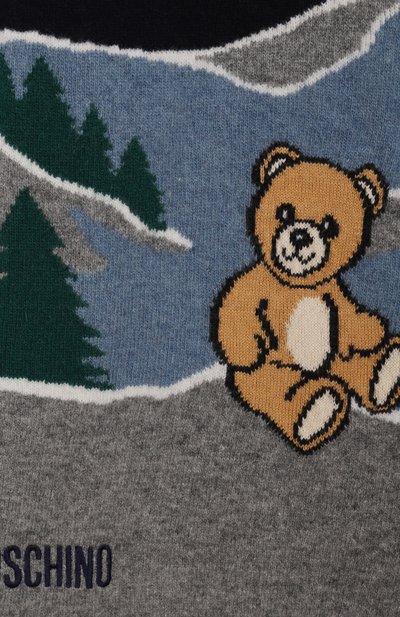 Шерстяной пуловер MOSCHINO, арт. HMW015/LHE80/4-8, фото 3