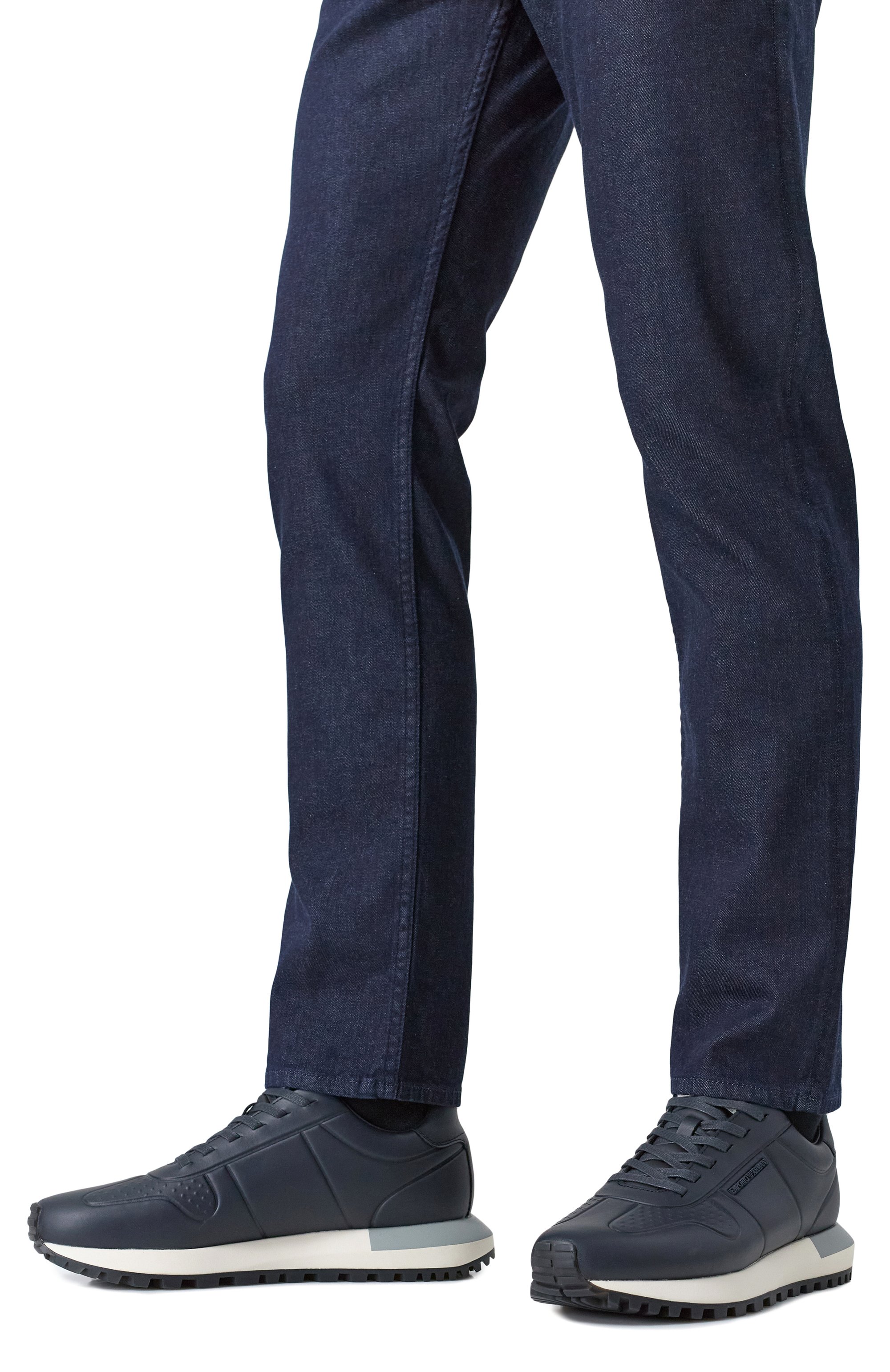 Кожаные кроссовки EMPORIO ARMANI, арт. X4X684/XR323, фото 3