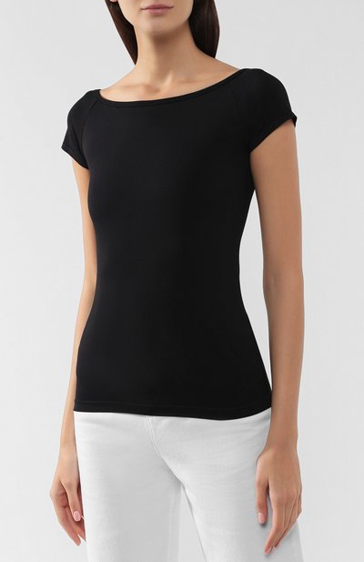 Топ HELMUT LANG черного цвета по цене 17150 руб., арт. J04HW522, фото 3 Топ HELMUT LANG, арт. J04HW522, фото 3